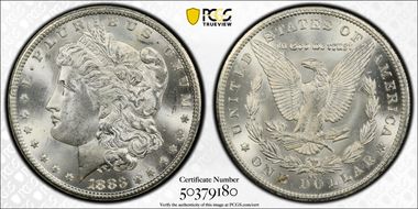 1883-CC $1 MS64