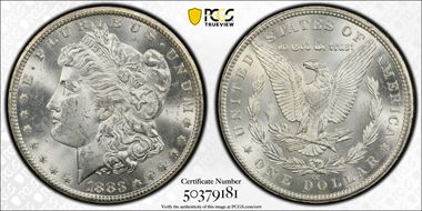 1883-CC $1 MS64