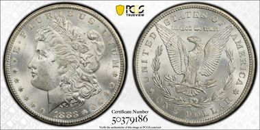 1883-CC $1 MS63