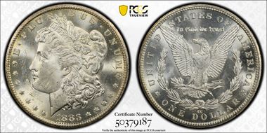 1883-CC $1 MS64