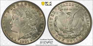 1921-S $1 MS65
