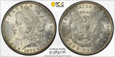 1879 $1 MS63
