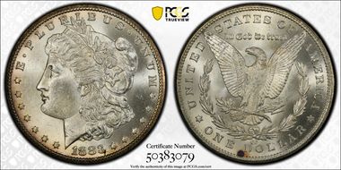 1883-CC $1 MS63