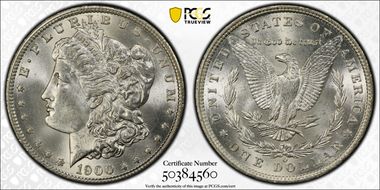 1900-O $1 MS64