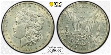 1884-S $1 AU50