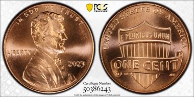 2023 1C Shield  First Strike MS68RD