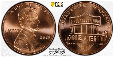 2023 1C Shield  First Strike MS68RD