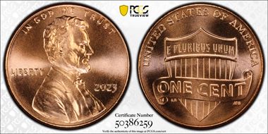 2023 1C Shield  First Strike MS68RD