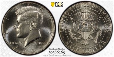 2023-D 50C First Strike MS68