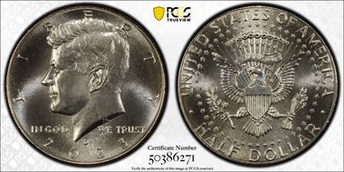 2023-D 50C First Strike MS68