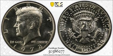 1972-D 50C MS65