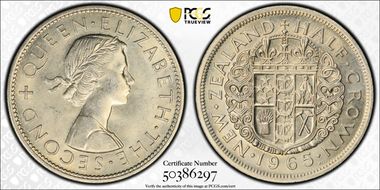 1965 1/2 Cr MS64