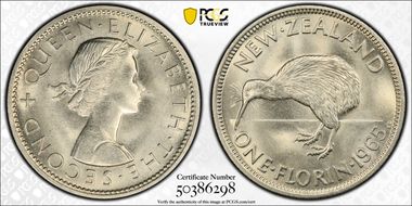 1965 Florin MS66