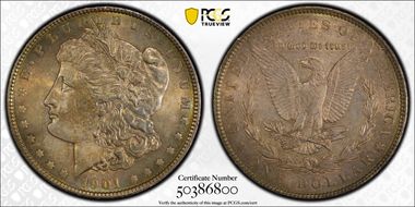 1901 $1 AU58