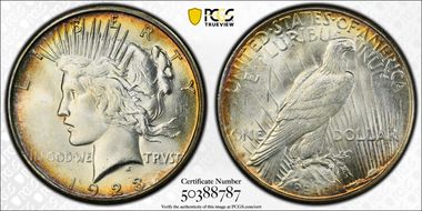 1923-S $1 MS64
