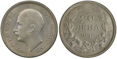 1940-A 20 Leva KM-47 MS62