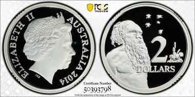 2014 $2 Silver PR69DCAM