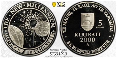 2000-FM $5 Harmony KM-37 PR68DCAM