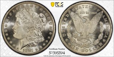 1881-CC $1 MS67