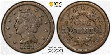 1844/81 1C Newcomb 2 F12BN