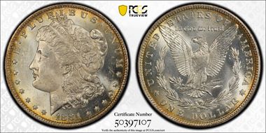 1881-O $1 MS62
