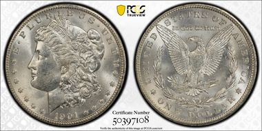 1901-O $1 MS62