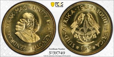 1962 1/2C PR67