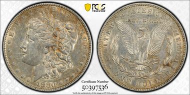 1880 $1 VAM 7 8/7 Crossbar XF45