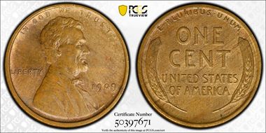 1909 1C Lincoln MS62BN