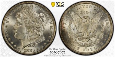 1883-CC $1 MS66