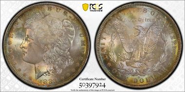 1883-O $1 MS65
