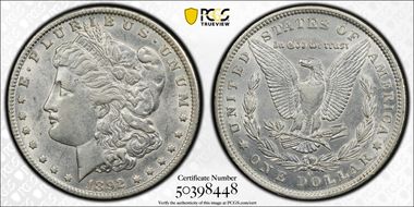 1892-O $1 XF45