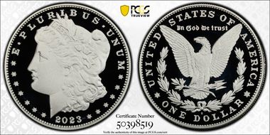 2023-S $1 Morgan Dollar PR69DCAM