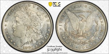 1880-O $1 AU53