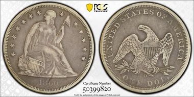 1860-O $1 VF30