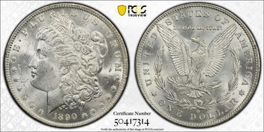 1890-O $1 MS63
