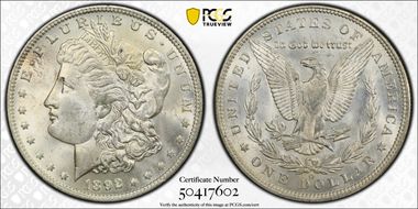 1892-O $1 MS63
