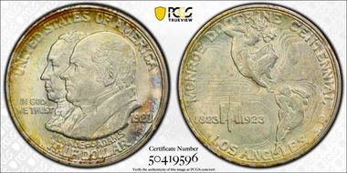 1923-S 50C Monroe MS65+ 