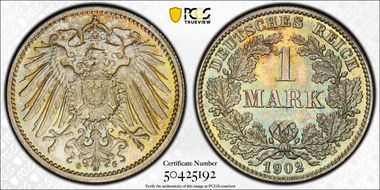 1902-G Mark J-17 MS66