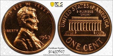 1963 1C PR67RD
