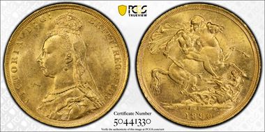1890-S Sov S-3868B DISH S14 2nd Obverse MS62