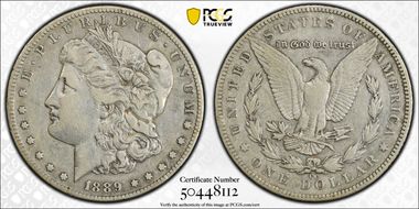 1889-CC $1 VF30