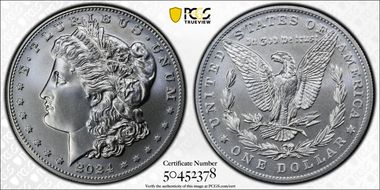 2024 $1 Morgan Dollar First Strike MS70