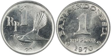 1970 Rupiah MS65