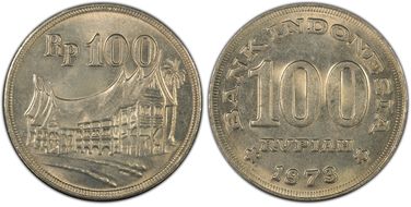 1973 100 Rup MS65