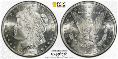 1882-S $1 MS66