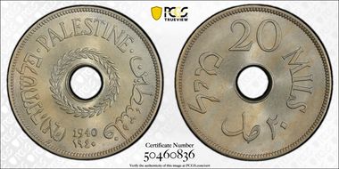 1940 20 Mil KM-5 MS64