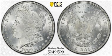 1882 $1 MS66