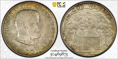 1922 50C Grant MS66+