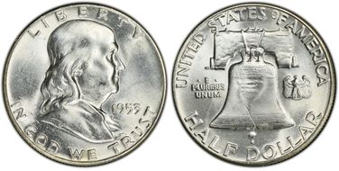 1953 50C MS63FBL